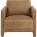 Rodney Camel Leather Lounge Chair